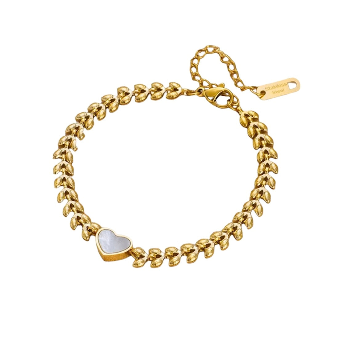 Pulsera alka corazón